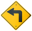 sharp left