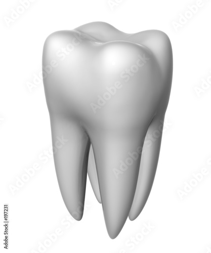 white tooth