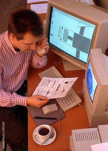 computer arbeitsplatz