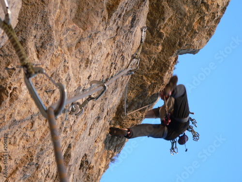 escalade en falaise bis