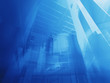 Illustration: architectural blue architectural blue