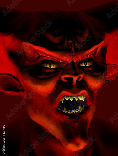 demon portrait