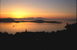 sunset over oban