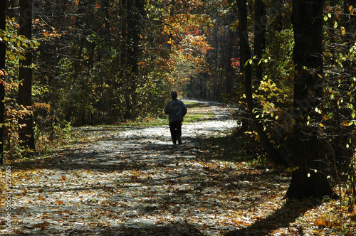 Photo: walking the trail walking the trail