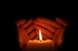 warm candle