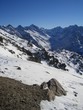 rochers et neige