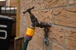 garden tap and hose