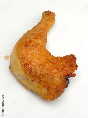 poulet frit grillé - roasted chicken