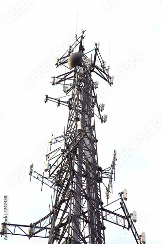 Photo: communications tower communications tower