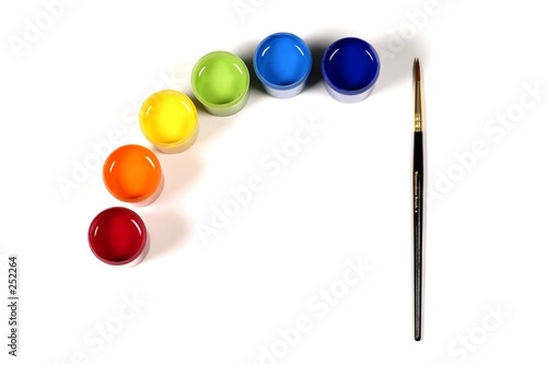 colored paints
