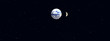 moon and earth