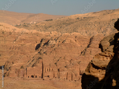 the royal tombs, petra, jordan