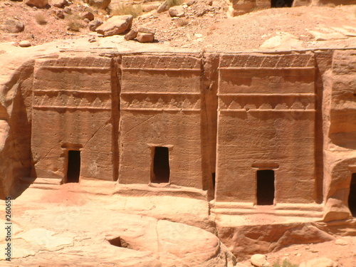 street of facades, petra, jordan street of facades, petra, jordan
