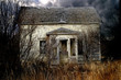 abandoned farm house