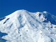 mt rainier in winter