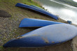 blue canoes