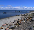 view of struer bay, limfjorden, jutland denmark