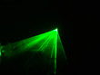 green laser on the stage green laser on the stage