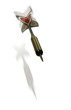 dart in midair