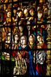 détail d'un vitrail de l'eglise santa maria à lisb