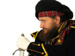scottish warrior with sword