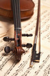 violin head