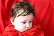 baby in red
