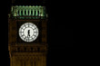 big ben at night
