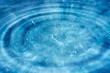 Details der Fotografie blaue abstrakte Kreise
