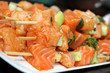 brochettes de poisson