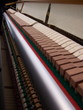 intérieur d'un piano droit
