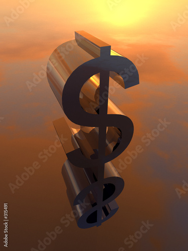 Illustration: dollar sign 2 dollar sign 2