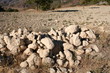 montaña de piedras
