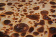 crepes en gros plan