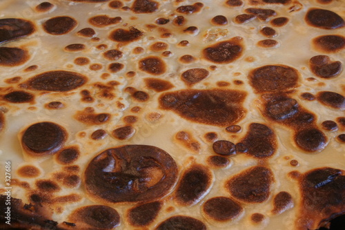 crepes en gros plan