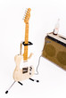 electric guitar and amp
