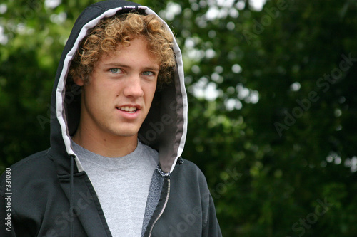 Blonde Curly Boy