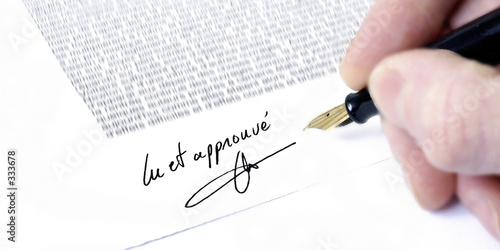 lu et approuve