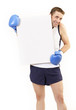 boxer holding board 2 boxer holding board 2