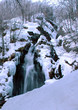cascade enneigée - pnr 71x003