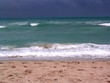 Photo : gloomy miami beach day