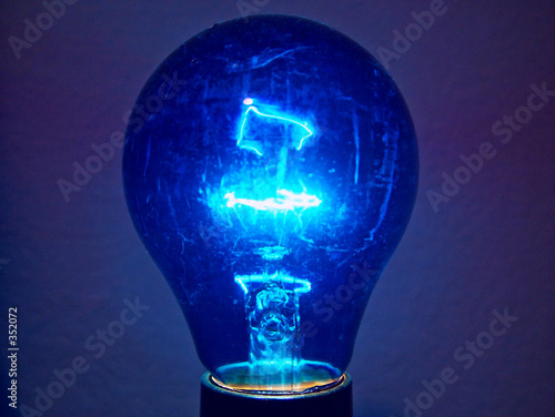 Photo: black light bulb black light bulb