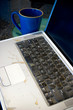 computer coffee spill computer coffee spill