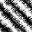 triangular tribal pattern b&w