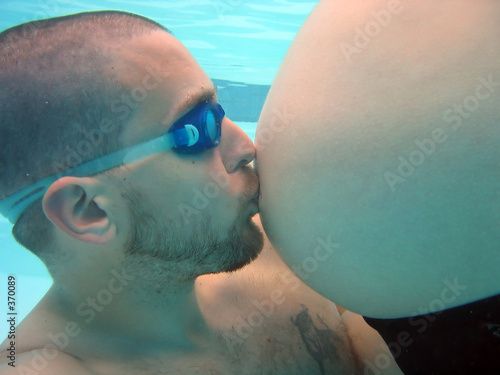 pregnant belly. pregnant belly underwater