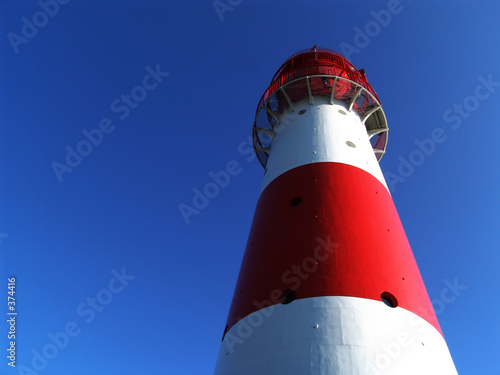 rotweißer leuchtturm