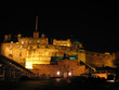 edinburgh castle at night