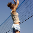 beach volleyball
