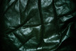 wrinkled old black leather