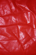 wrinkled old red leather